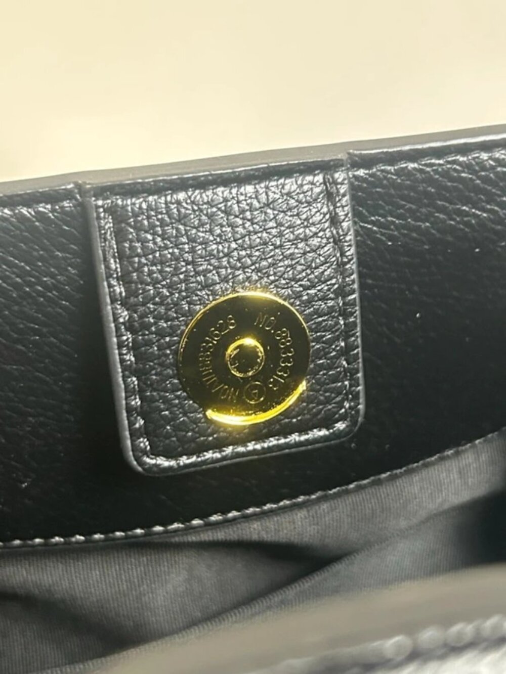 DeMellier New York Grained Leather Tote Bag - Picture 8 of 9